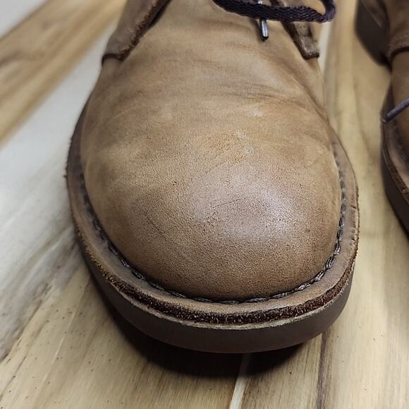 ❤️‍?CLARKS❤️‍? ORIGINAL CLASSICS 100% GRAIN LEATHER CHUKKAS MENS SIZE 11 VGUC main image 10